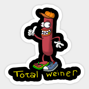 Total wiener Sticker